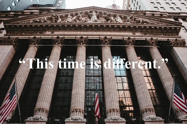 The four most dangerous words in investing