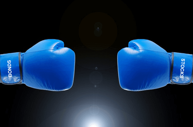 There's an interesting debate going on in the capital markets right now — bonds vs. stocks
