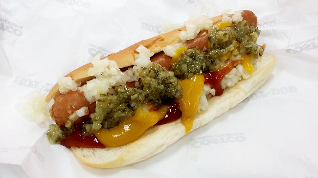 Costco hot dog